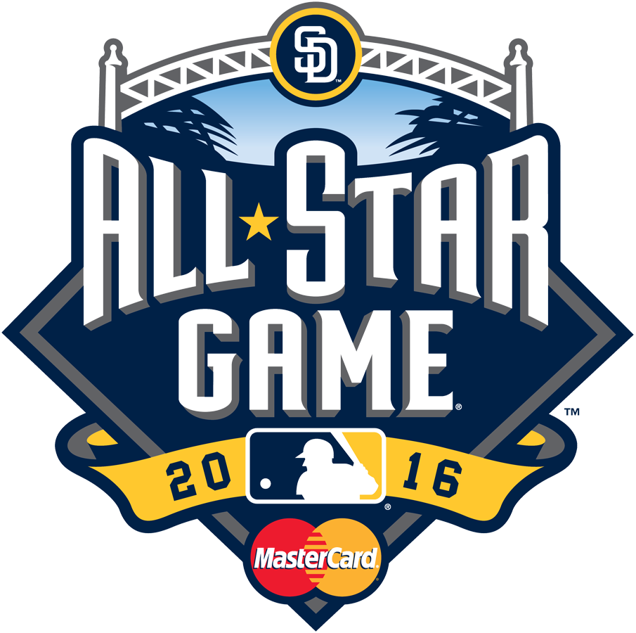 MLB All-Star Game 2016 Sponsored Logo iron on transfers for T-shirts